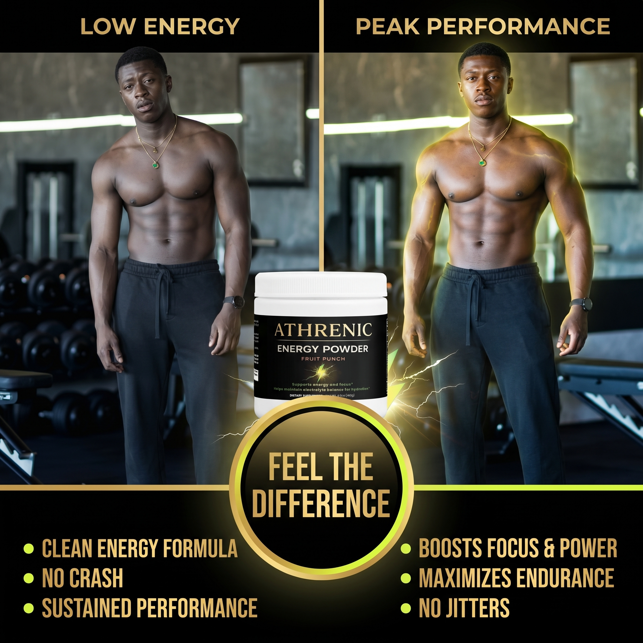 Athrenic Energy Powder Fruit Punch