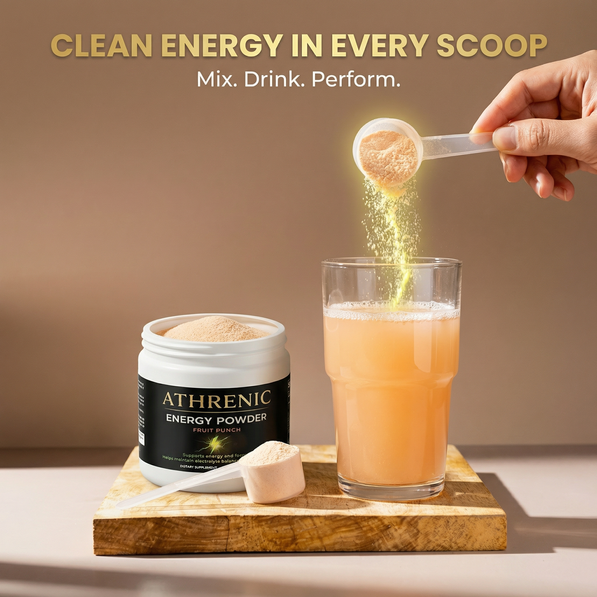 Athrenic Energy Powder Fruit Punch