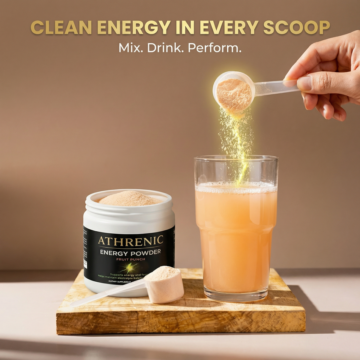 Athrenic Energy Powder Fruit Punch